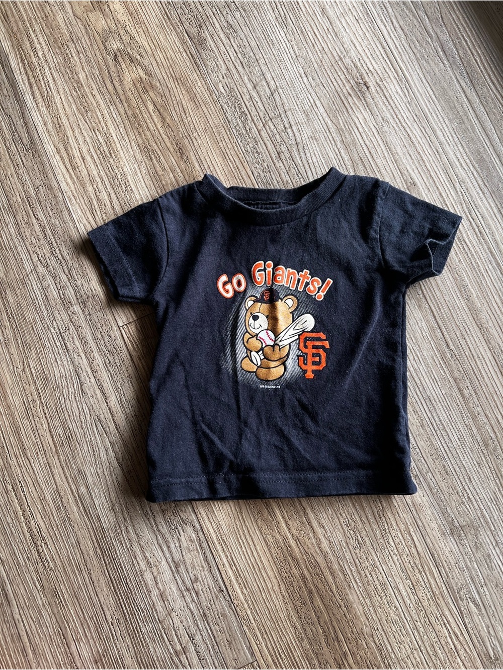 San Francisco Giants Baby ' Black 'Go Giants!' Graphic Tee